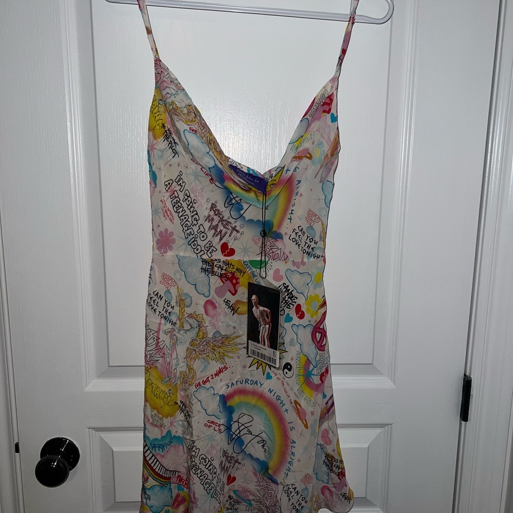Realisation Par Multicolor Graphic Mini Dress